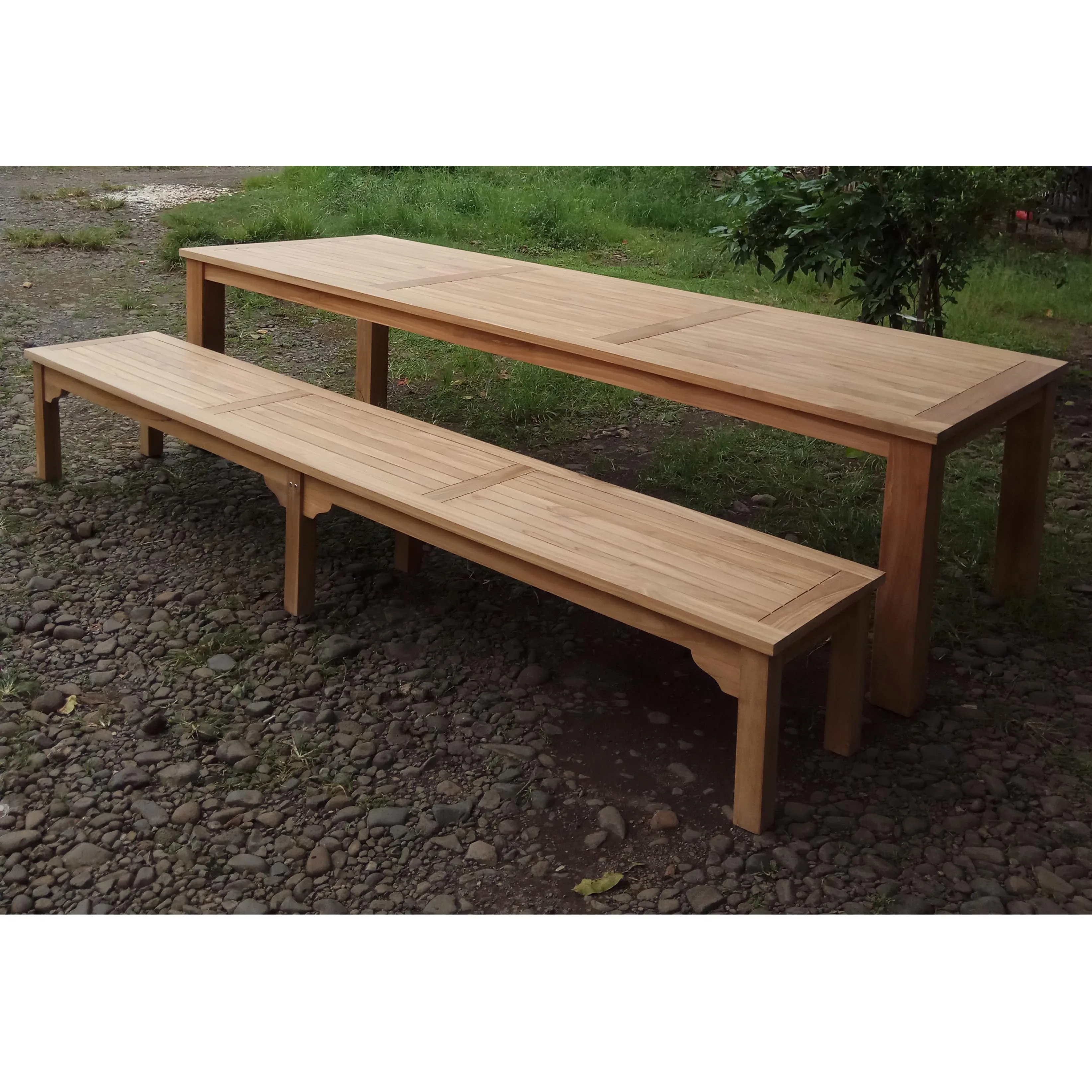 Long Teak Dining Table And Garden Long Bench Jepara Indonesia Outdoor Furniture Products Otherhomefurniture Buy Outdoor Furniture Outdoor Bench Otherhomefurniture Product On Alibaba Com