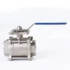 3 PC Stainless Steel CF8M 316 1000 wog Ball Valve