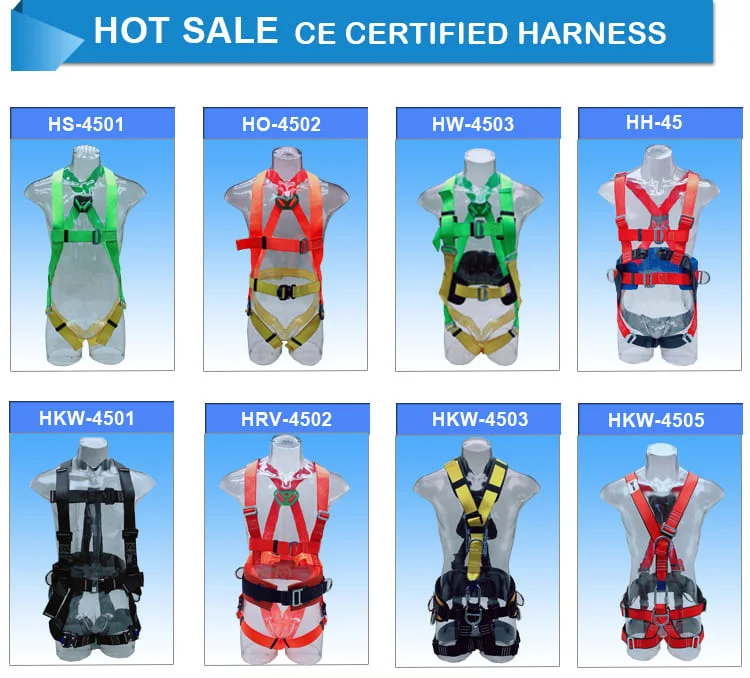 Taiwan ADELA CE Certified climbing safety harness