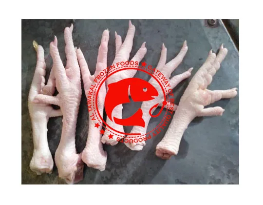 Halal Frozen Ammonia Free Chicken Feet For Bulk Order White Skin ...