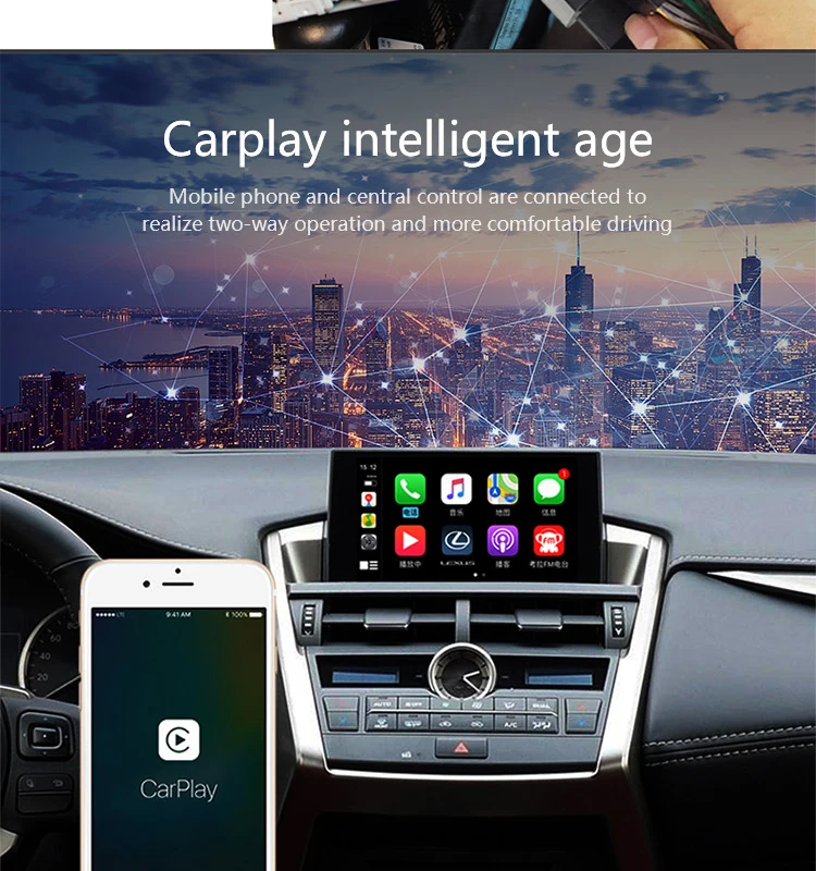 Navihua Wireless Carplay Multimedia Video Interface Android Auto