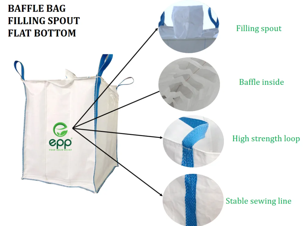 Industrial Super Sacks Bulk Bag Discharge Spout Vietnam Top Supplier ...