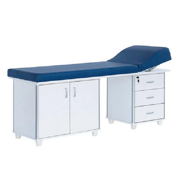 Medical Examination Couch Standard Steel White Patient Examination