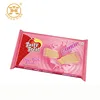 Metallized laminate plastic waffle biscuit packaging roll film