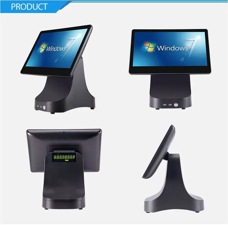 Whole Set 15.6 Inch Dual Screen POS System - Reliable & Versatile