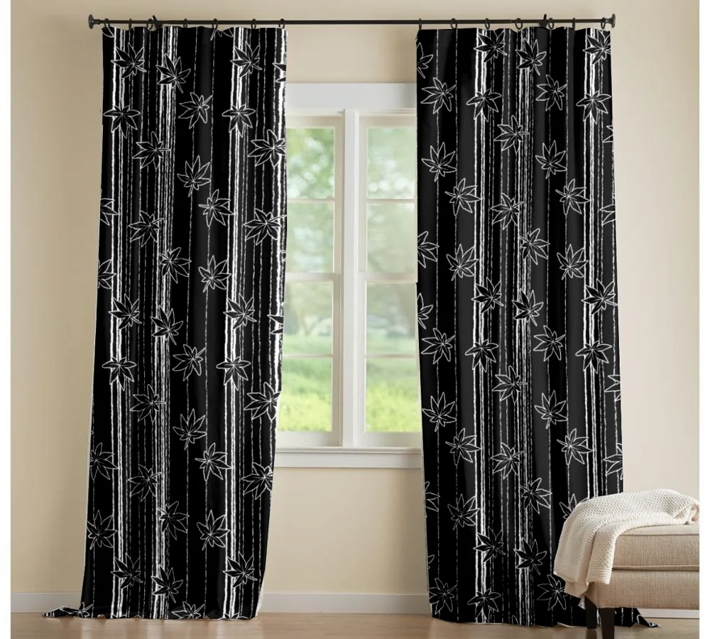 beautiful curtain fabric