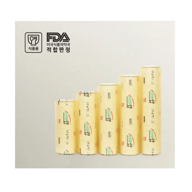 Transparent Biodegradable Pvc Cling Film Food Wrapping Stretch Film
