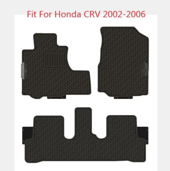 Car Floor Mats for Honda CR-V 2002-2006 Waterproof All Weather Car Carpets Liner 