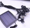 New Energy Conservation Design Solar Powered 7.75meter Hanging Sockets Indoor/outdoor Festoon String Lights