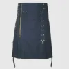Blue Tactical kilts for men with multi metal work