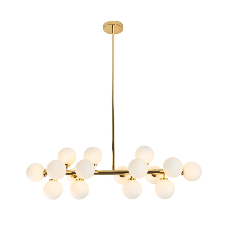 table lamp clothing store glass large chandeliers pendant lights ball magic bean modern Italian pendant light