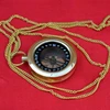 Antique vintage brass compass maritime locket compass brass with chain good gift