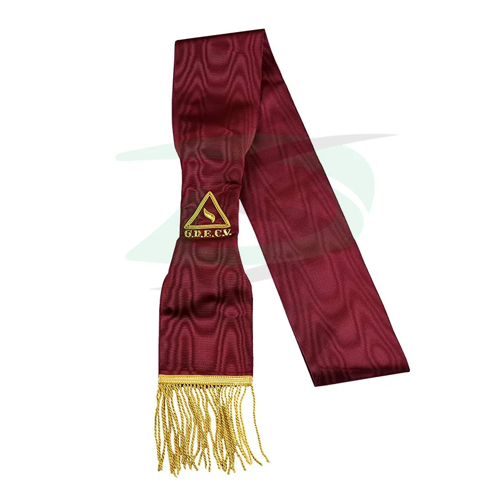 
Factory Manufacture Masonic Regalia Sashes Best Quality Material Sashes For Uniform 