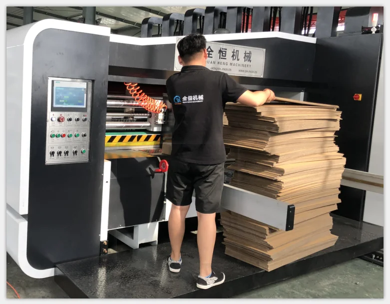 Pizza Box Printing Machine Cardboard Box Printing Machine Automatic
