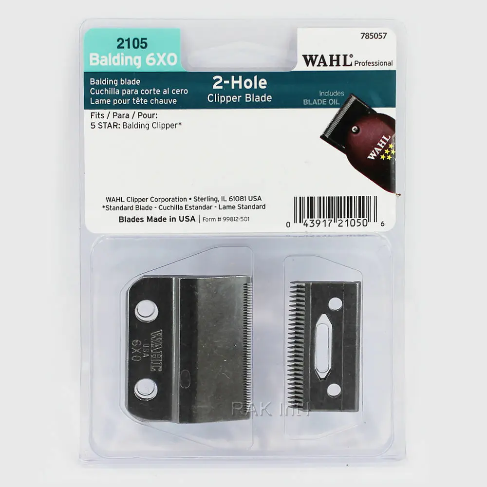 
100% Original 2 Hole Replacement Blade Balding 5 Star Clipper 