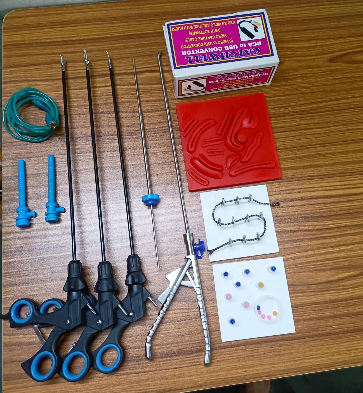 Laparoscopic Simulator Endo Pelvic Trainer Oval Shape With 5 Basic