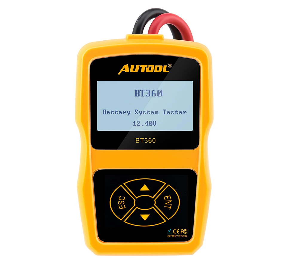 12V BT-360 Auto Load Battery System Tester Digital Analyzer Cell Test Tool US 