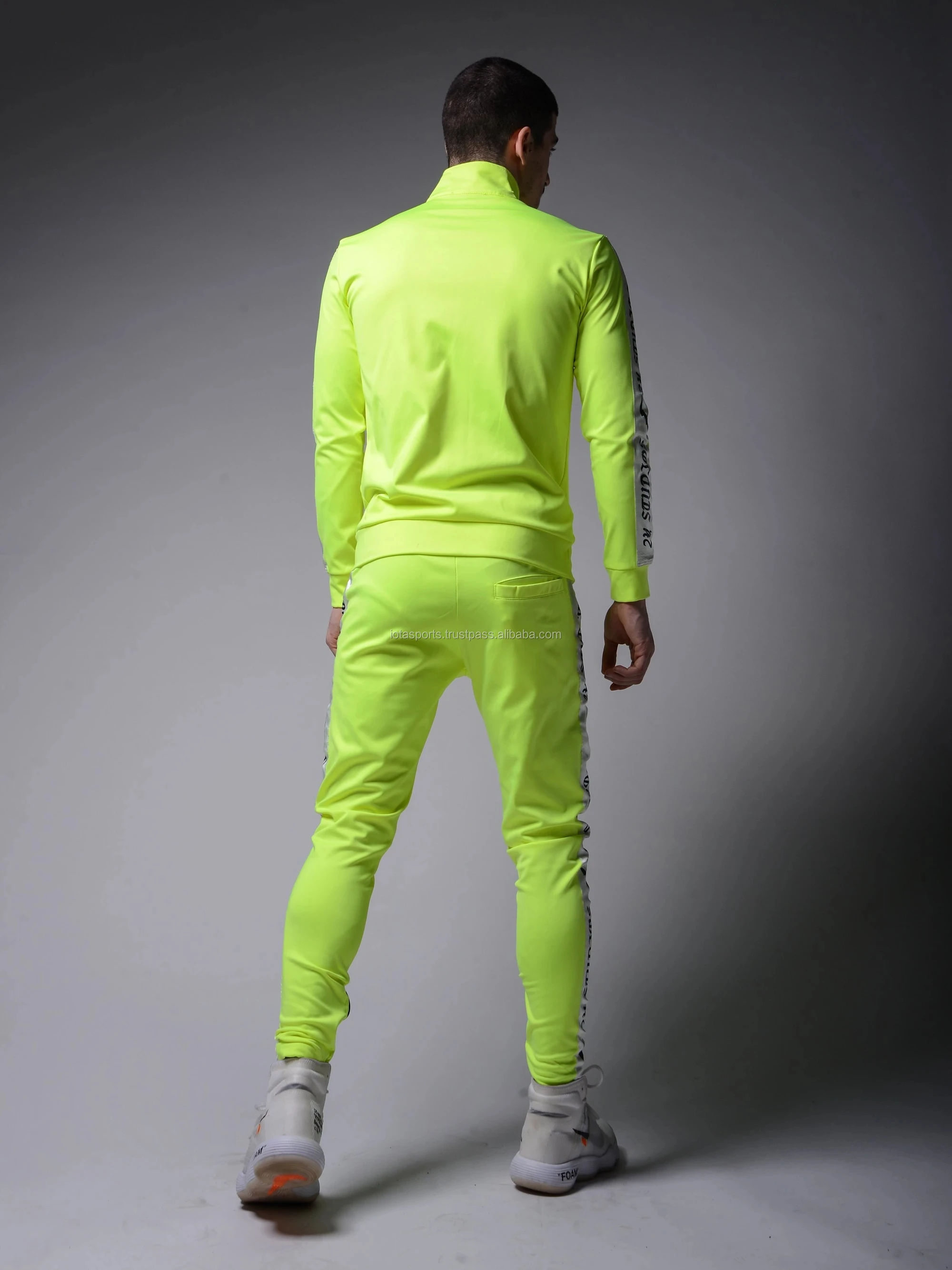 neon green mens tracksuit