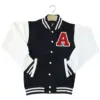 Custom Letterman Leather Sleeves Jacket/Your Own Customized Design Varsity Jacket Number One/Men Varsity jackets By Barimed