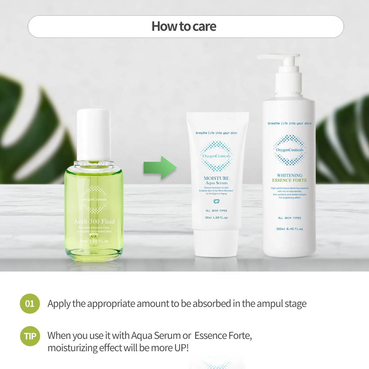 Skin Care Ampoule Fluid Acell300 Caviar Protein Couperose Fermented