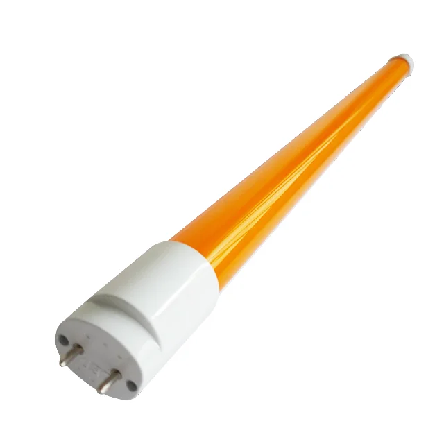 T8 led yellow tube light, T8 No uv led tube light for clean room