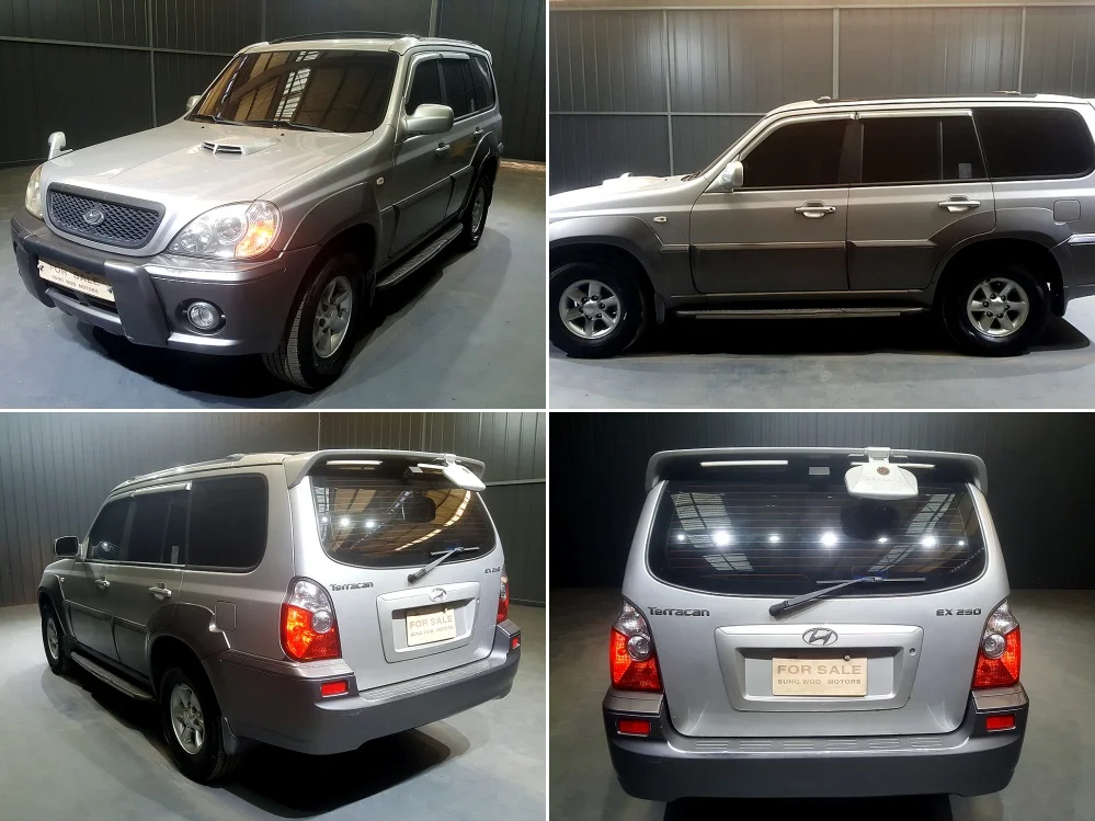 2002 hyundai terracan ex250 / kmhnm81wp2u065256