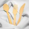 Disposable wood fork knife spoon sets with good quality direct supplier/Ms Nancy +84 377 518 917