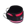 WEIGHT LIFTING ANKLE D-RING 4/ WIDE GYM LEG STRAP PULLEY CABLE ATTACHMENT