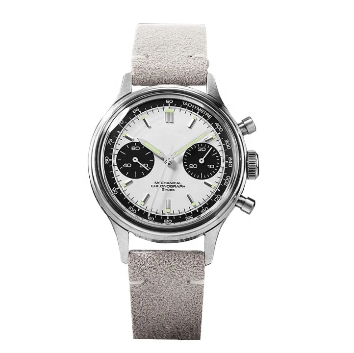 Montre Bracelet Homme Style Vintage - Chronographe Multifonction (non Testée)