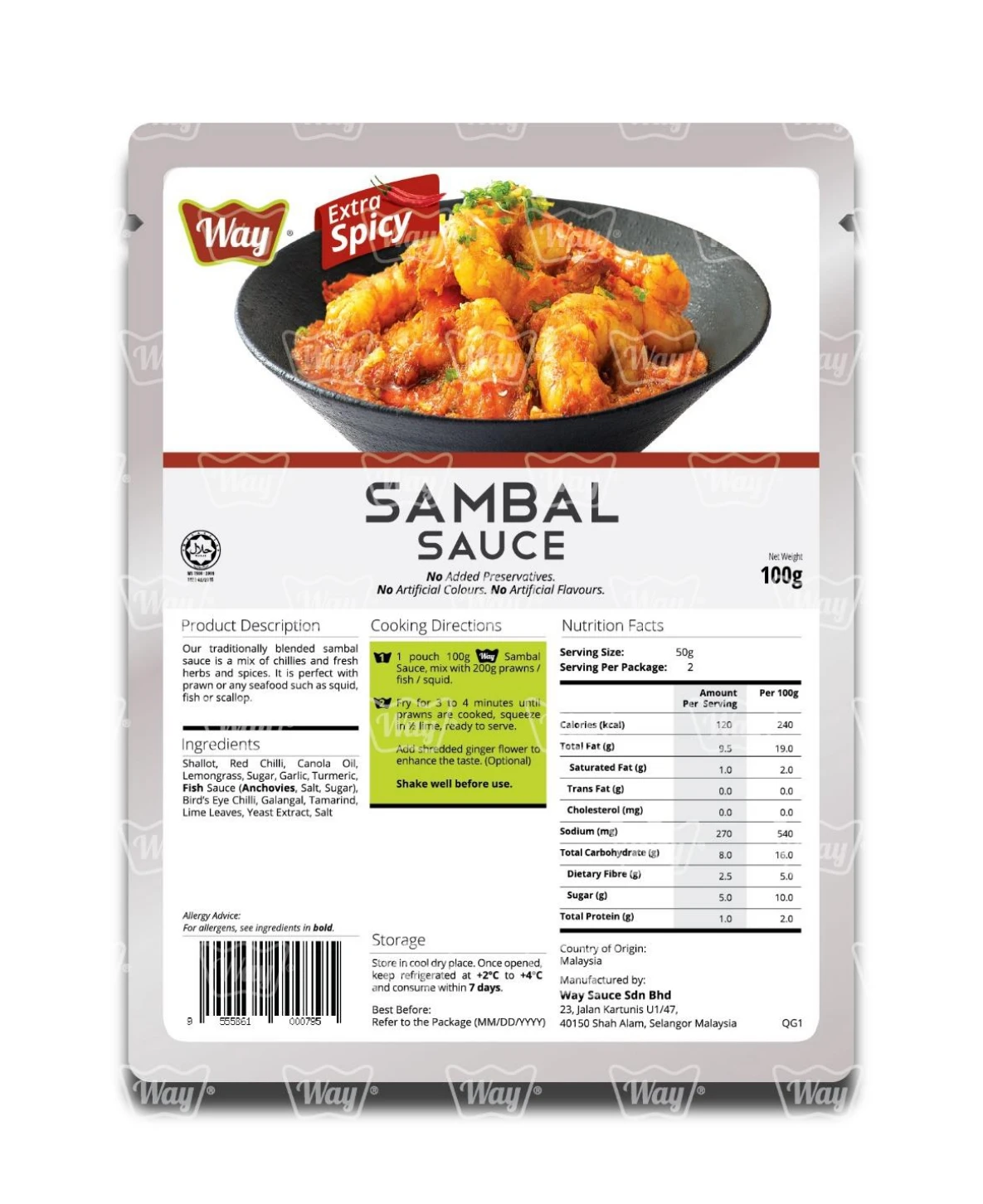 Sambal Sauce Extra Spicy Way Sauce Brand Food Seasoning Manufacturer Spice Bag Packaging Refined Processing Ready Shipping Buy Instant Food Chicken Salt Hot Pot Condiment Bbq Seafood Sauce Soy Sauce Price