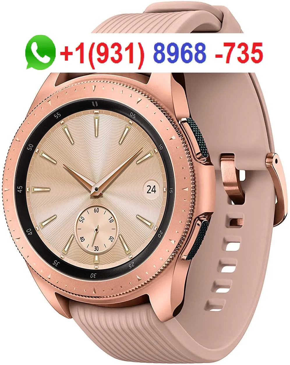 
BUY 5 GET 1 FREE Sam-sung Galaxy Watch 42mm Rose Gold Bluetooth 