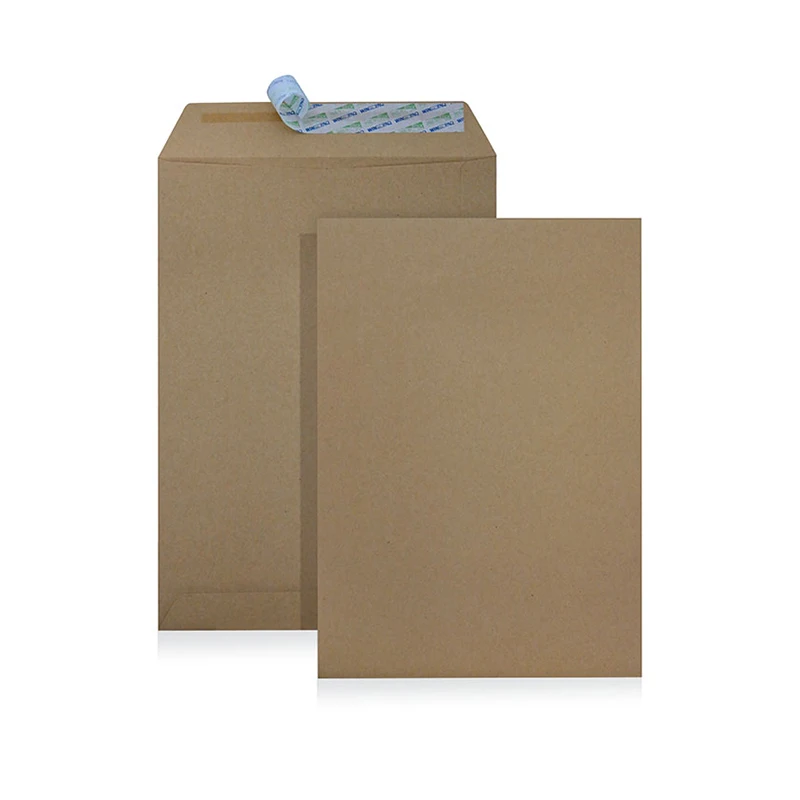 Ribbed Kraft C4 Envelopes 9 X 13 Inch With Peel & Seal Buy C4 Pocket