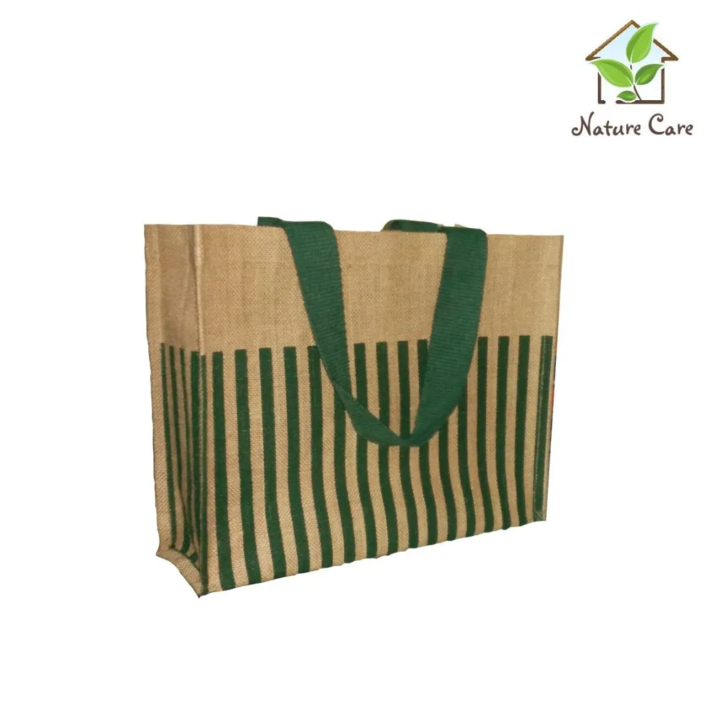 Quality Shopping Jute Bags Cheap Textile Packaging Customization