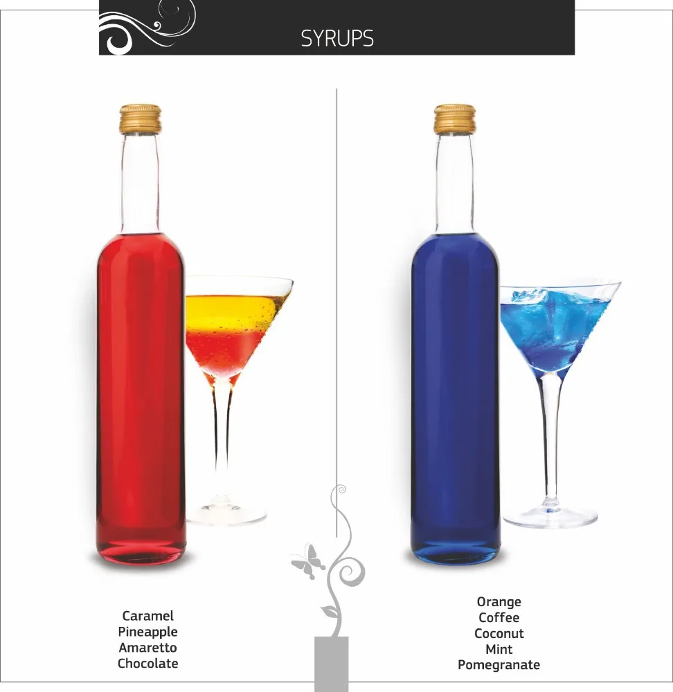 Natural,Concentrated Sweet Syrups With Different Flavors Buy Syrups