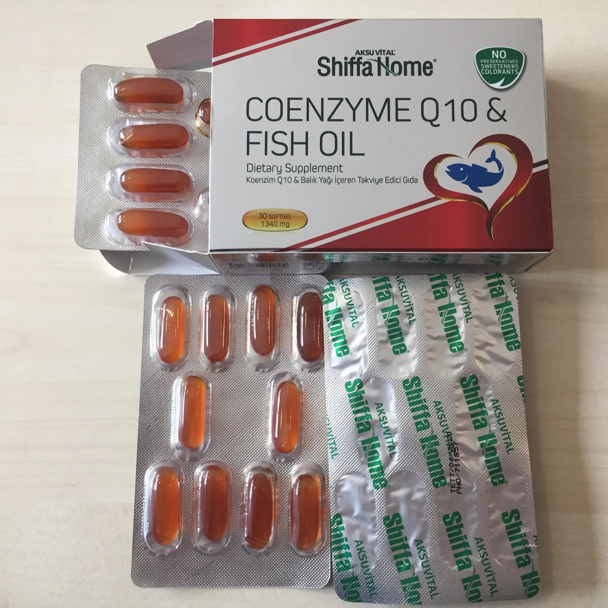 Coenzyme Q10 Hard Capsule Softgel Ubiquinone Ubidecarenone Coenzyme Q10 Pharmaceutical Grade