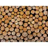 Round Firewood Log