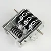 3 digit fuel oil totalizers in flow meter with mechanical counter