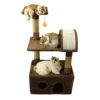 Factory Wholesale Cat Furniture Play Toy Rest Tower Cat Bed House Cat Tree