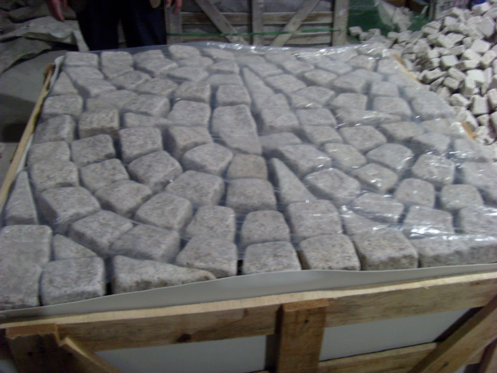 Hzg-73 Diy Fácil De Piedra Popular 654 Cayó Gris Granito De Malla De