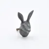 Rabbit Animal Furniture Silver antique cast iron door drawer cabinet knobs & pull handle [ABK 83]