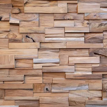 3D Reclaimed Wood Wall Panel  350x350 