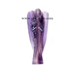 Gemstone Amethyst 2 inch angels Semi-precious Stone Crafts Wholesale Carved Gemstone Angels