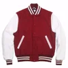 High Quality Custom Men's Varsity jacket with leather sleeve