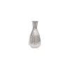 Aluminium casted lined vase