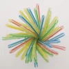 Multiple Colored Biodegradable PLA Plastic Bent Drinking Straw