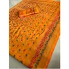 Heavy designer new collection zari work banarasi silk saree