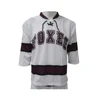 Manufacture Custom Color Custom Logo Stand Collar Cheap Price Youth Ice Hokey Jersey