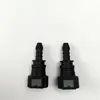 Automotive female fuel pipe connector of 9.49mm straight connecting ID6mm nylon pipe