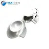 Modern & High Quality Plastic Furniture Hardware Round Shape Finger Pull Style Furniture Knobs for Cabinet Drawer Dresser