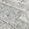 Turkish Silver Travertine Split Face Mosaic Tile